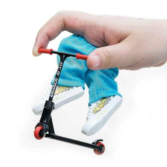2023 4pcs Finger Scooter,mini Two Wheel Finger Toys,multi-colored Finger Scooter Fingertip Skateboard