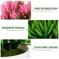 thumbnail image 2 of HLONK 3 Pcs Pine Needle Pineapple Potted Plant Simulation Plants Office, 2 of 8
