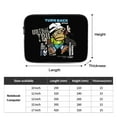 thumbnail image 3 of Turn Back Style Monkey Freestyl 15 inch Portable Laptop Sleeve Compatible with MacBook Air Notebook Computer Case for Men Women College School Students, 3 of 7