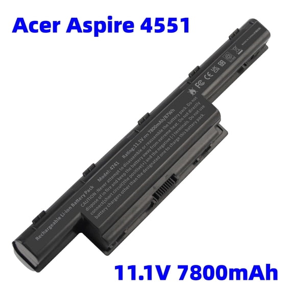 AS10D31 AS10D51 Laptop Battery for Acer Aspire 4551 4741 5000 5741 5742 Gateway NV49 NV59 10.8V 7800mAh