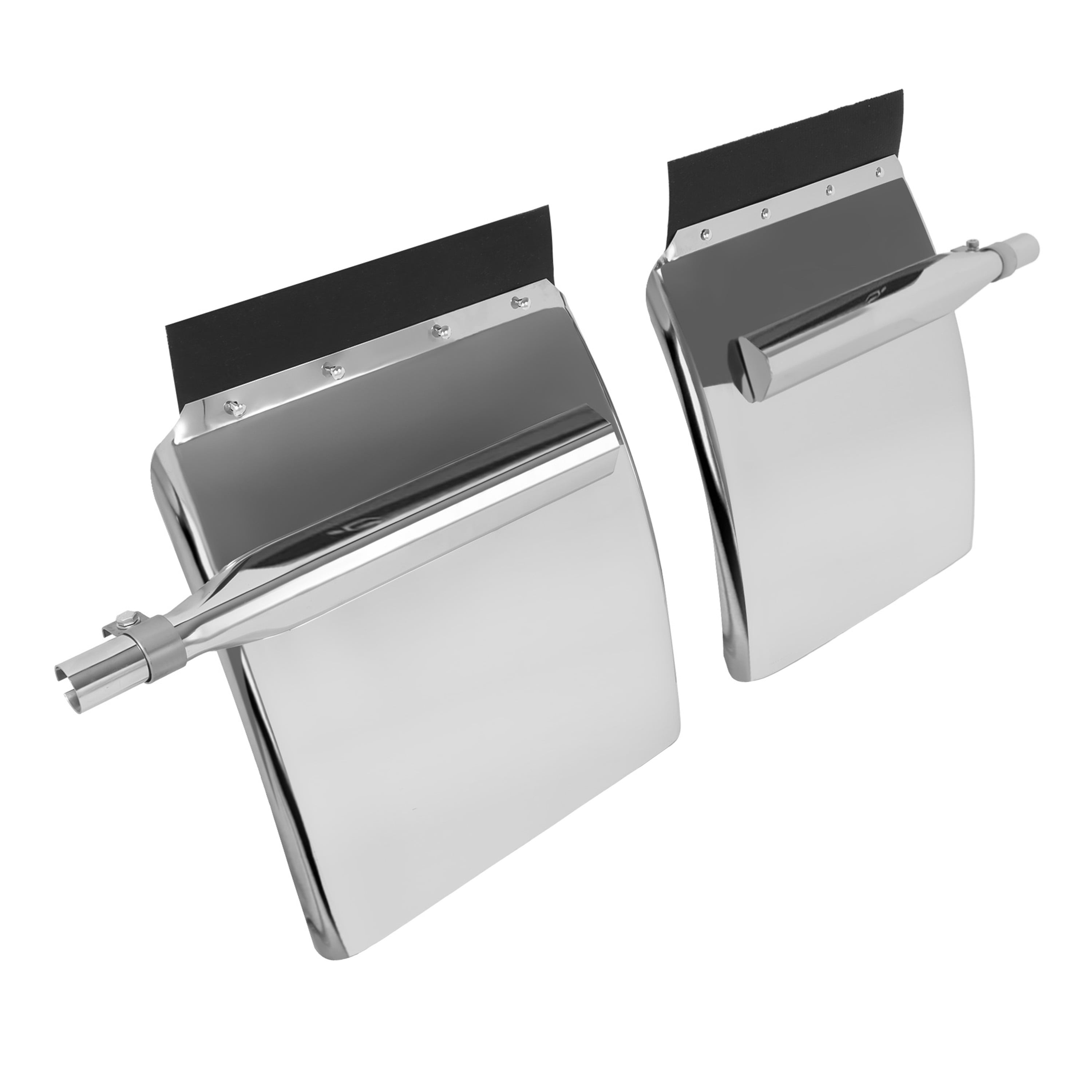 HECASA 27"x24" Quarter Fender Universal Semi Truck Mounting Tube Included