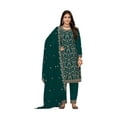 thumbnail image 1 of Custom Made Indian Wedding Party Wear Salwar Kameez Embroidery Work Women Kurti Pant Dupatta, 1 of 5