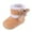 Khaki, variant on Tanghaowl Baby Winter Shoes Boys Girls 0-24 Months, Soft Warm Non- Boots with Breathable Lining, High-Top Toddler Shoes for Walking (Sizes 0-18M)