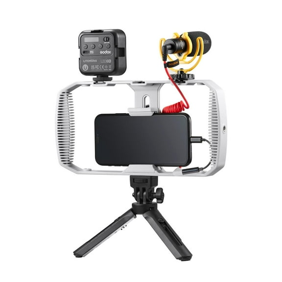 Godox VK1-LT Vlogging Kit For mobile devices with Lightning ports