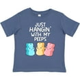thumbnail image 3 of Inktastic Easter Hangin' with My Peeps Boys or Girls Toddler T-Shirt, 3 of 5