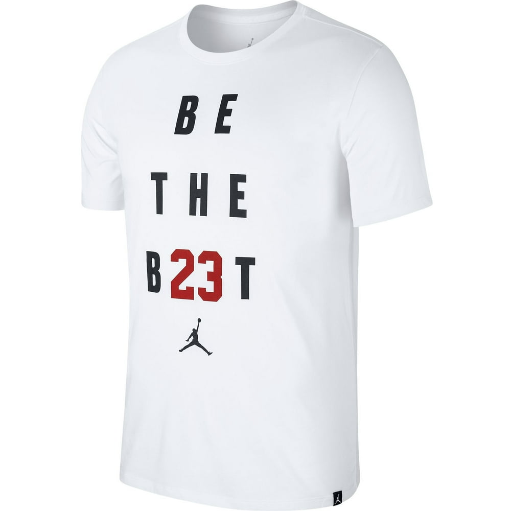 Jordan Jordan DriFit JMTC Men's Basketball TShirt White/Black/Red