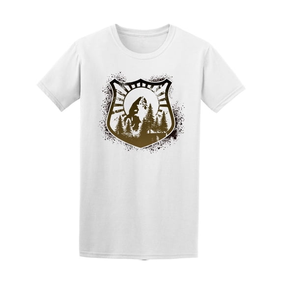 Grunge Adventure Mountain Emblem Tee Men's -Image by Shutterstock
