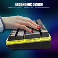 thumbnail image 4 of RedThunder 60% Wireless Gaming Keyboard & Mouse Combo with Rechargeable Battery, Ultra-Compact Small RGB Mechanical Feel Keyboard, Ergonomic Lightwei, 4 of 7