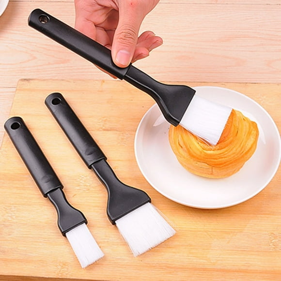 Baking Tools Barbecue Brush Oil Brush Long Handled Heat Cooking Brush Easy Cleaning Brush Good Grips Carving And Cutting Board
