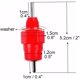 thumbnail image 1 of Paquete de 50 bebederos de pezones de agua, suministros de aves de corral para pato de gallina ZefeiWu 8390611572785, 1 of 1