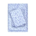 thumbnail image 2 of Your Zone Cotton Percale 220 Thread Count Sheet Set, Purple Cheetah Print, Twin/Twin XL, 2 of 5