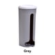 thumbnail image 4 of Kearding Estante de almacenamiento de bolsas de plástico para colgar en la pared, cocina, baño extraíble, bolsas de basura de gran capacidad, Organizadores de utensilios de cocina Gris, 4 of 6