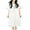 White, variant on Short Nightgowns For Women Comfy Soft Breathable Cotton V-Neck Sleep Dress Knee-Length Moisture-Wicking Plus Size Summer Relaxing Sleepwear