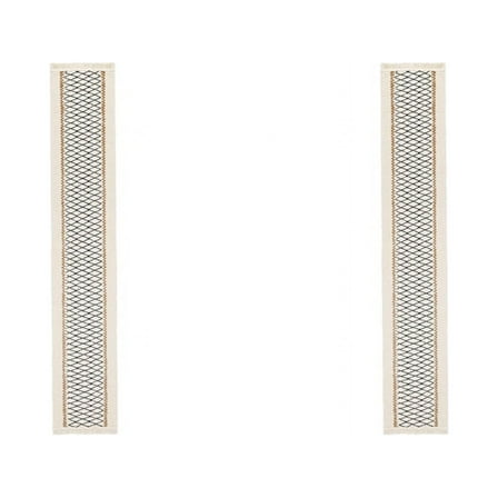 2X Bohemian Dining Table Runner - Burlap Natural Table Runner 72 Inches Long, Farmhouse Style Braided Table Runner