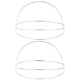 thumbnail image 1 of KAKOWELY 2Pcs Crown DIY Base Simple Headband Accessory Headdress Craft Making Prop,5.91"X5.71"X1.57", 1 of 5