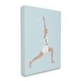 thumbnail image 3 of Stupell Industries Yoga Crescent Moon Pose Human Working out,24 x 30, Design by Nina Blue, 3 of 5