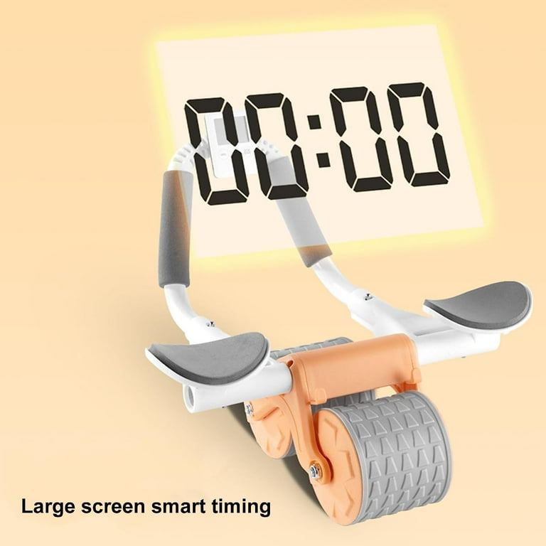 Ab Roller Wheel with Automatic Rebound Core Back Exercise