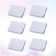 thumbnail image 5 of 6 clips autoadhesivos resistentes al viento para cortinas de ducha, protectores antiderrames, accesorios de baño, clips protectores contra fugas de agua (blancos), 5 of 7