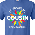 thumbnail image 4 of Inktastic I Support My Cousin Autism Awareness T-Shirt, 4 of 5