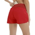 thumbnail image 1 of Shorts de Course et d'Entraînement Taille Haute pour Femmes 2,5 Pieds' avec Doublure et Poche Arrière à Fermeture Éclair, 1 of 6