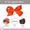 thumbnail image 4 of 4 Inch Grosgrain Hair Bow for Girls, 4 of 5