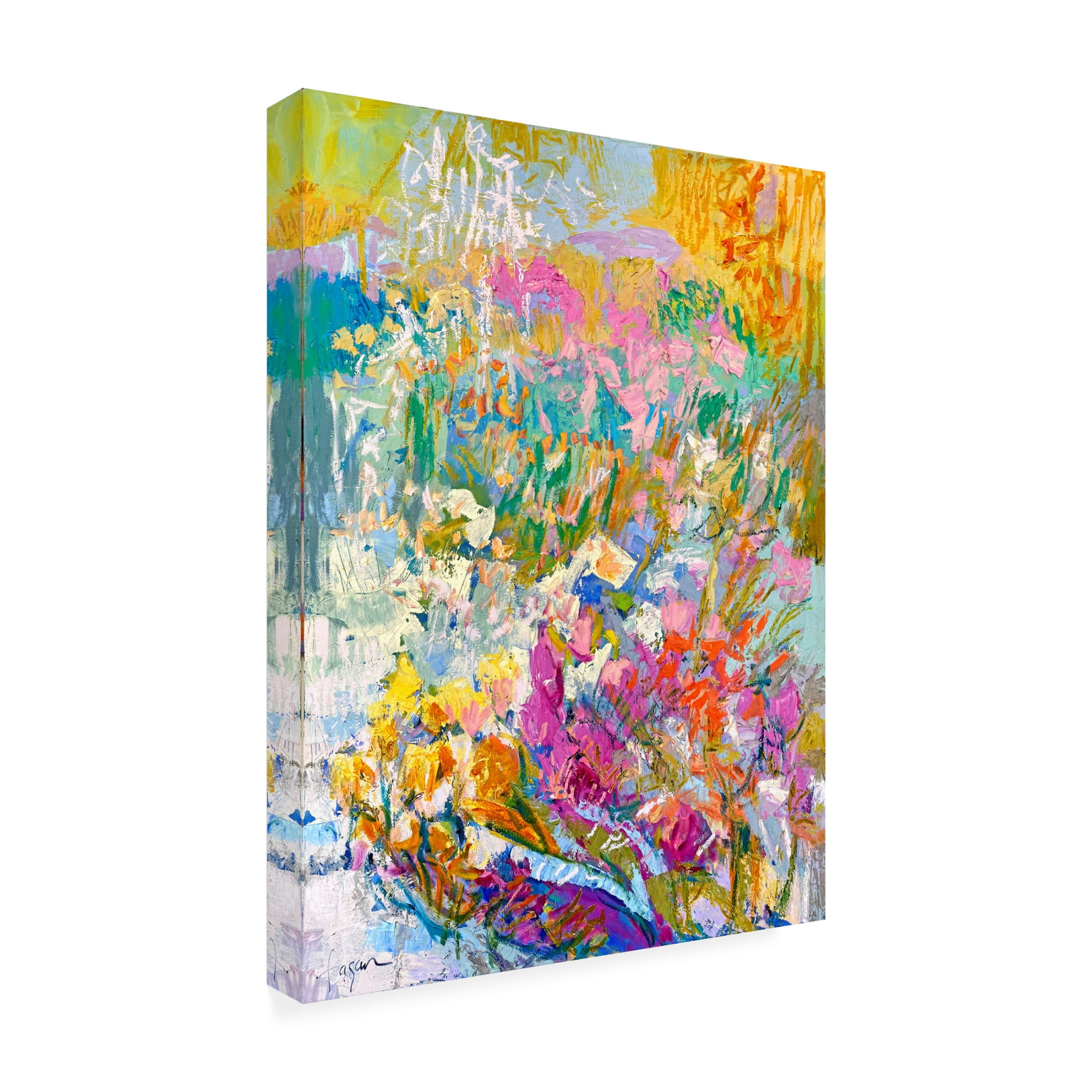 Canvas Wall Art - Dorothy Fagan 'Heavenly Day' Wall Art for Living Room, Bedroom, or Office D?cor by Trademark Fine Art - 24 x 32 Inches