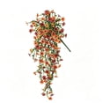 thumbnail image 3 of AuroraX Thanksgiving Artificial Silk Flower Fall Floral Wall Hanging Outdoor Vintage Realistic Farmhouse Autumn Home Decor Accents, 3 of 6