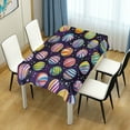 thumbnail image 4 of Yayeee Tablecloths 60" x 120" Rectangle Wrinkle Resistant Party Table Cover, Colorful Candies, 4 of 8