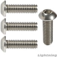 thumbnail image 3 of 100 Piezas M6 acero inoxidable 304 tornillos cabeza Allen M5x8mm, 3 of 6