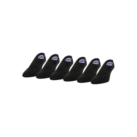 

Peds Women s Lightweight Low Cut Liner Socks with Seamless Toe 6 Pairs