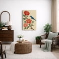 thumbnail image 5 of Canvas Print Vintage Bird Wall Art Chinese Style Decorative for Living Room Bedroom - 32"x48", 5 of 8