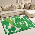thumbnail image 2 of Dreamtimes Lightweight Soft Area Rugs, 80 x 58 inch（6'8" x 4'10"） Cactus with Flowers Floor Mat for Kids Playing Room Hardwood Floor Living Room Nursery Rugs, 2 of 6