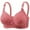 Red, variant on Plus Size Bra Women's Comfortable and Breathable Underwire- Bra for Support and Relaxation Beige,46
