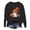 Black, variant on Halloween Lightweight Sweatshirts For Women Women’ S Casual Long Sleeve Crewneck Graphic Pullover Sweatshirts Loose Fittops Winter Warm Knitted Outerwear