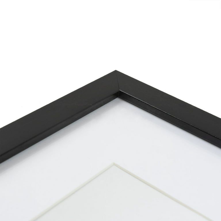 Blick Sheffield Frame-Black w/ Black Mat, 12 x 16