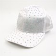 thumbnail image 4 of OOOUM Sparkly Baseball Caps For Women Fashionable Lightweight Breathable Dad Hats Adjustable Holiday Party Sun Hats WH2, 4 of 4