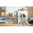 thumbnail image 2 of Ahgly Company Machine Washable Indoor Rectangle Abstract Soft Ivory Beige Area Rugs, 6' x 9', 2 of 7