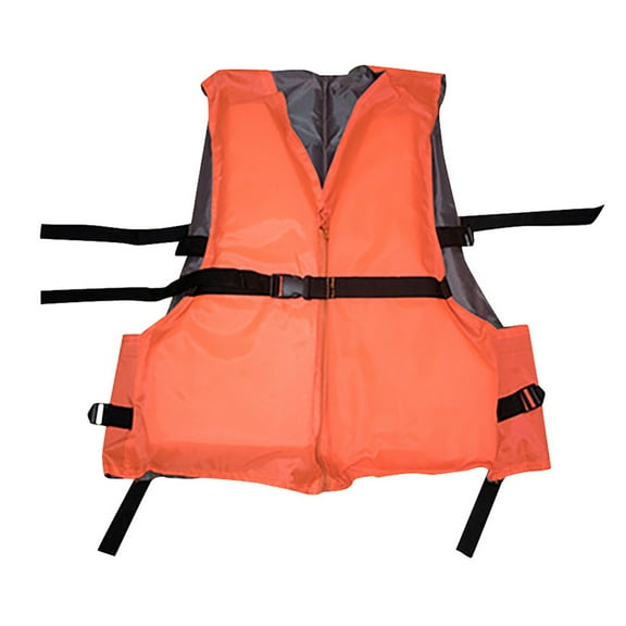 Deeceymbur Adjustable Life Jacket Paddle Zipper Vest Coast Guard Approved Life Vest Flotation Device Kayak Ski Buoyancy Fishing Boat Watersport Buoyancy Aid Swim Jackets Portable Snorkel Vest