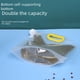 thumbnail image 3 of Bolsa de almacenamiento portátil para cereales, embalaje de alimentos, bolsa de arroz sellada, a prueba de humedad, a prueba de insectos, bolsa transparente con boca de succión, 3 of 5