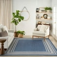 thumbnail image 5 of Nourison Horizon Indoor/Outdoor 10' x 14' Denim Modern Rug, 5 of 10