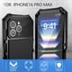 thumbnail image 5 of Funda de teléfono Lunivop compatible con iPhone 16 Pro Max negra, 5 of 6