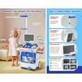 thumbnail image 3 of Juego de juguetes médico Doctor Kit POFJOEQ Deluxe Pretend Play, 3 of 6