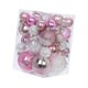 thumbnail image 4 of 36 adornos colgantes para árbol de Navidad, bolas de Navidad, colgantes Blanco rosa, 4 of 9