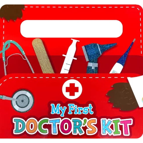 Pre-Owned My First Doctor's Kit - Children's Sensory Touch and Feel Board Book with Handle Paperback