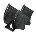 thumbnail image 3 of Almencla 24 Pieces Plant Pot Risers Feet Bottom Drainer Risers Drainage Feet Pot Toes Black 9.2x7.1x2.7cm, 3 of 8