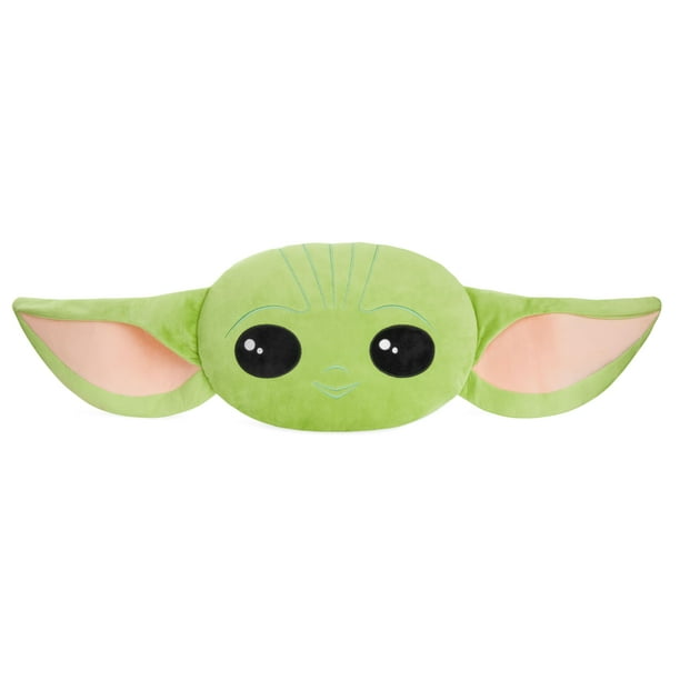 Cojines Disney Plush Pillow Baby Yoda de 38 x 26 cm