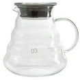 thumbnail image 5 of Restpresso 25 oz Round Clear Glass Range Coffee Server / Carafe - 3 1/4" x 3 1/4" x 4 3/4" - 1 count box, 5 of 9
