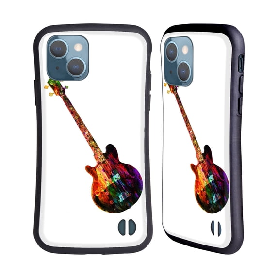 Head Case Designs Officially Licensed Mark Ashkenazi Music Guitar Hybrid Case Compatible with Apple iPhone 13