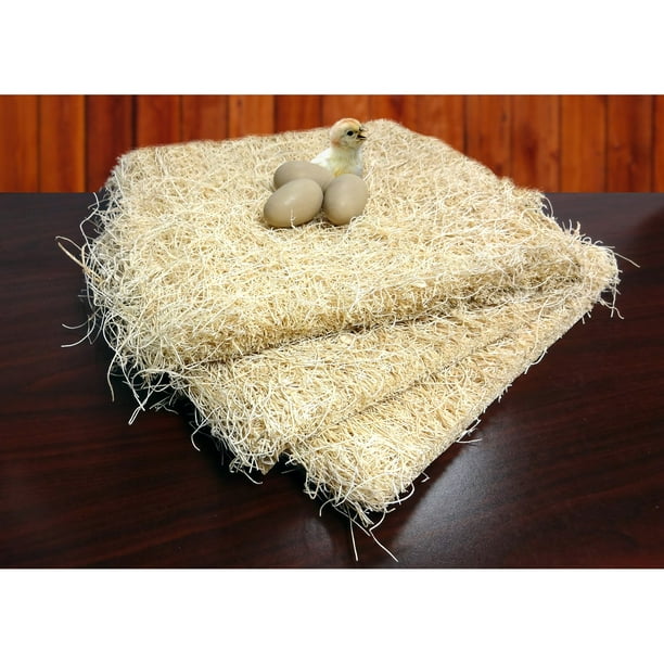 Precision Pet 13 in. x 13 in. Wood Poultrry Nesting Pads 