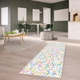 thumbnail image 3 of AMLESO Rectangle Area Rug Clearance Home Decor Doormat Runner Rugs for Hallway Bathroom Rugs for Bedside Porch Laundry Room Entrance Farmhouse flower 60x180cm, 3 of 8